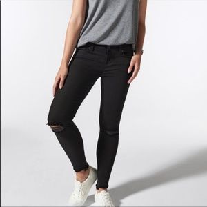 Blanqi black postpartum jeans size 4/27